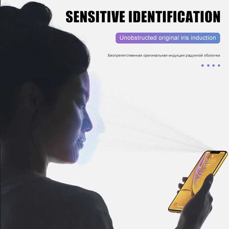 Передняя + задняя 15D Защитная Гидрогелевая пленка для IPhone X XR XS Max 8 7 6 6s Plus защитная