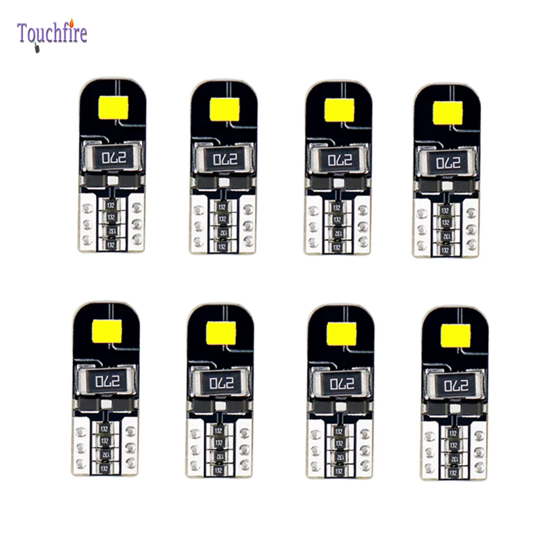 100 шт. T10 W5W 168 194 светодиодный Canbus led лампа для автомобиля BMW E90 E46 E60 внутренний купол