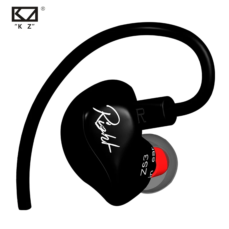 KZ ZS3 наушники Hifi проводные с супер басами стерео музыкальные для телефона fone de ouvido