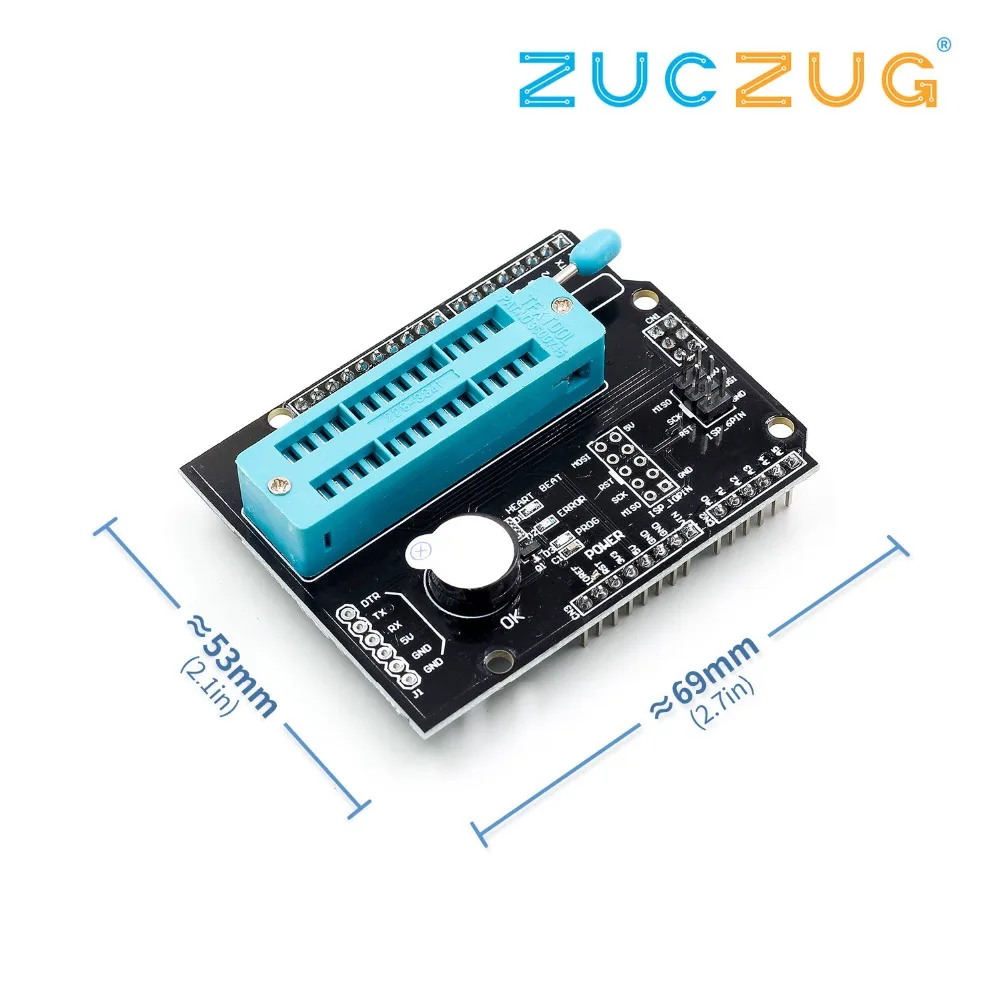 AVR ISP Программируемый Модуль платы расширения Uno R3 Mega2560 Atmega328P Nano Pro мини-модуль |