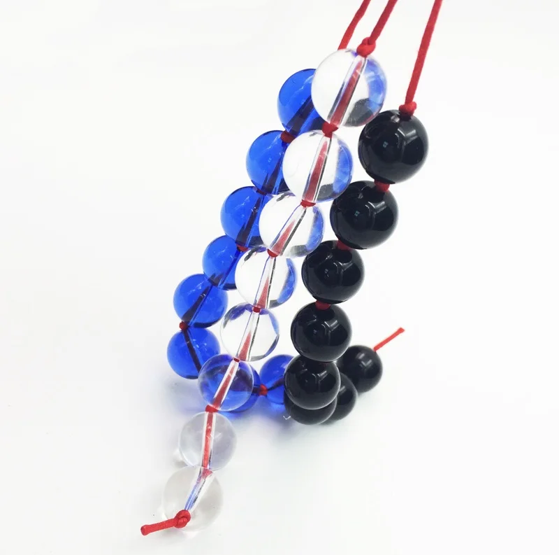 Erotic 6 Color Glass Anal Beads Vaginal Balls Butt Plug Sex Toys Adult Women Crystal Massager Games Supplies |