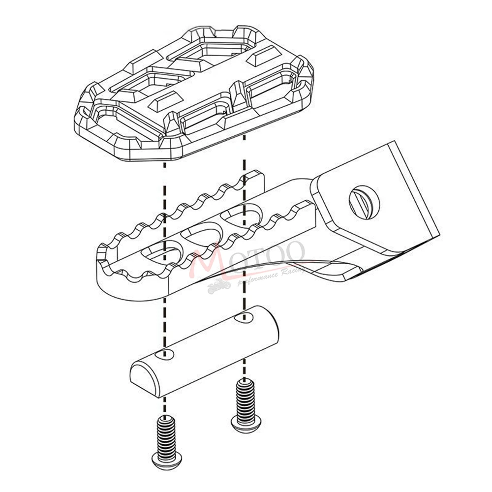 Широкие подножки для мотоцикла, педали, подножка для ног F750GS F850GS G310GS R1200GS S1000XR R Nine T Scrambler Urban/GS