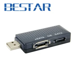 Адаптер моста USB 2 0 USB2.0 для ATA SATA или eSATA адаптер внутреннего и внешнего жесткого