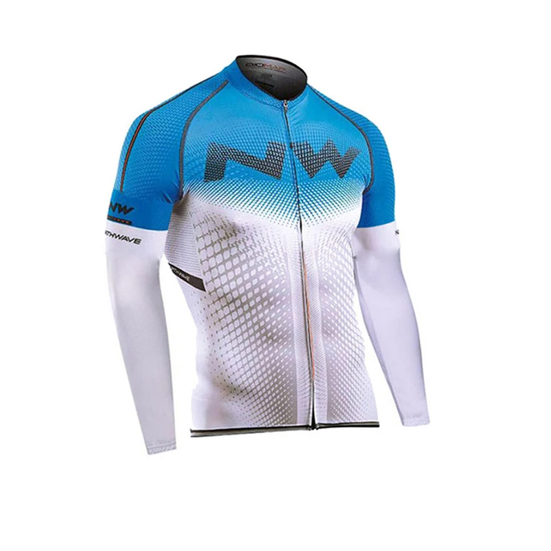 6 Northwave весна и осень Джерси костюм Майо Ропа Ciclismo с длинным рукавом горный велосипед костюм дышащий велосипед одежда - Цвет: 6
