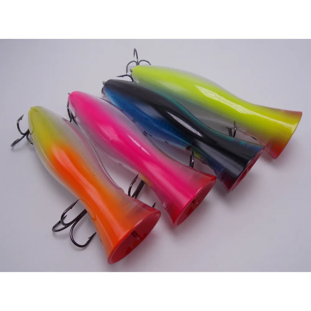 CATCHSIF 4 шт Большая игра Соленая вода Мощность Поппер рыболовная втулка 1 5 oz|Наживки