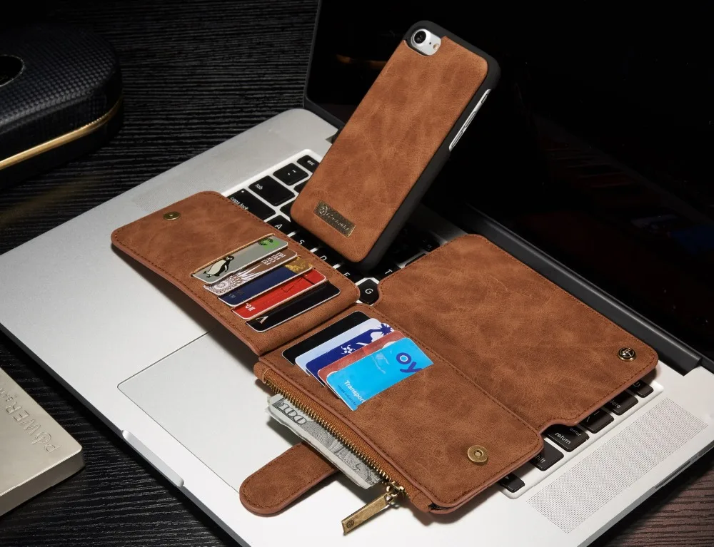 Роскошный кожаный чехол для iPhone X, 8, 7 Plus, 6, 6S Plus, флип-чехол с отделением для карт, чехол с магнитом, деловой чехол для телефона, для iPhone 7 Plus
