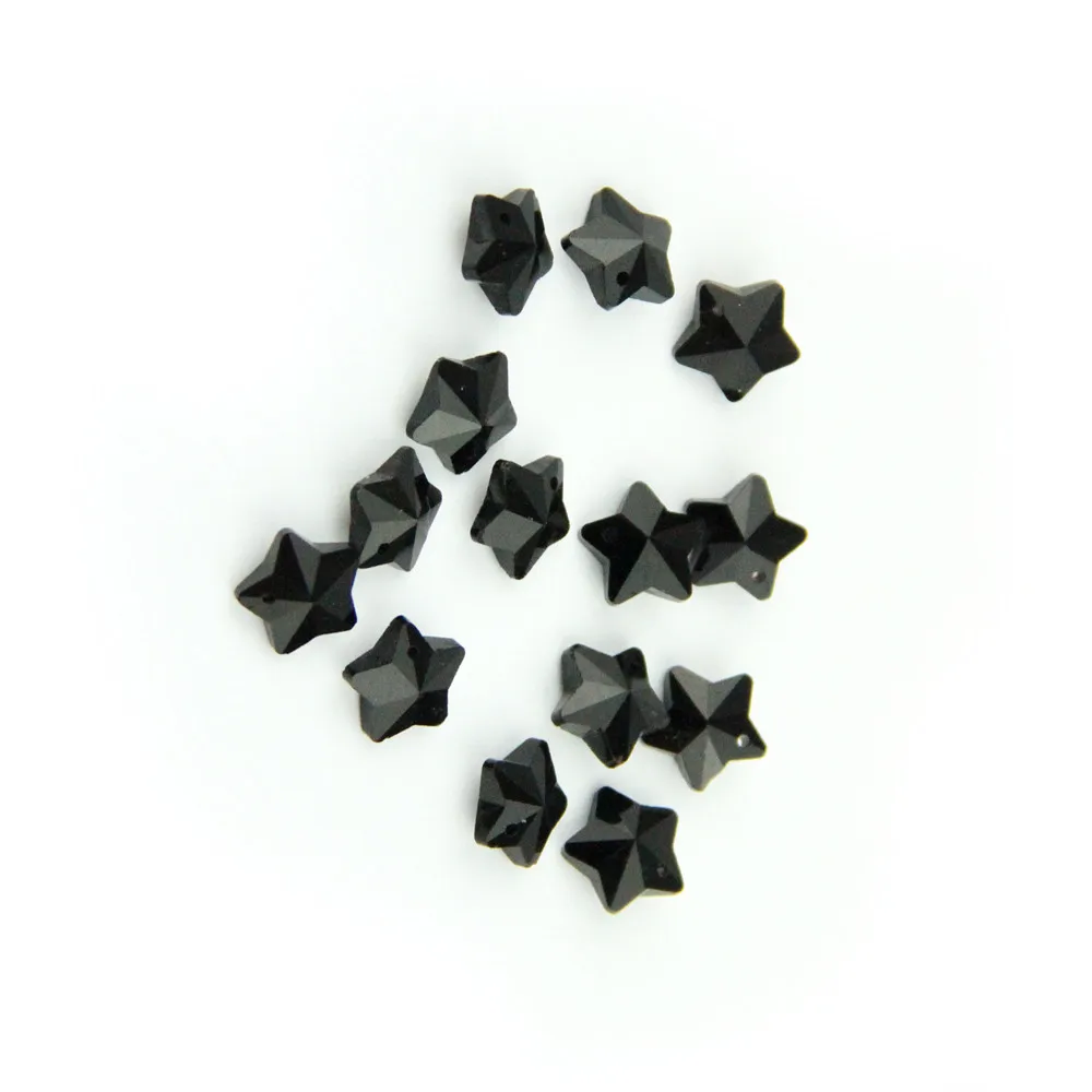 Большое количество 2000 шт. 14 мм хрустальные бусины в форме звезды 1 отверстие