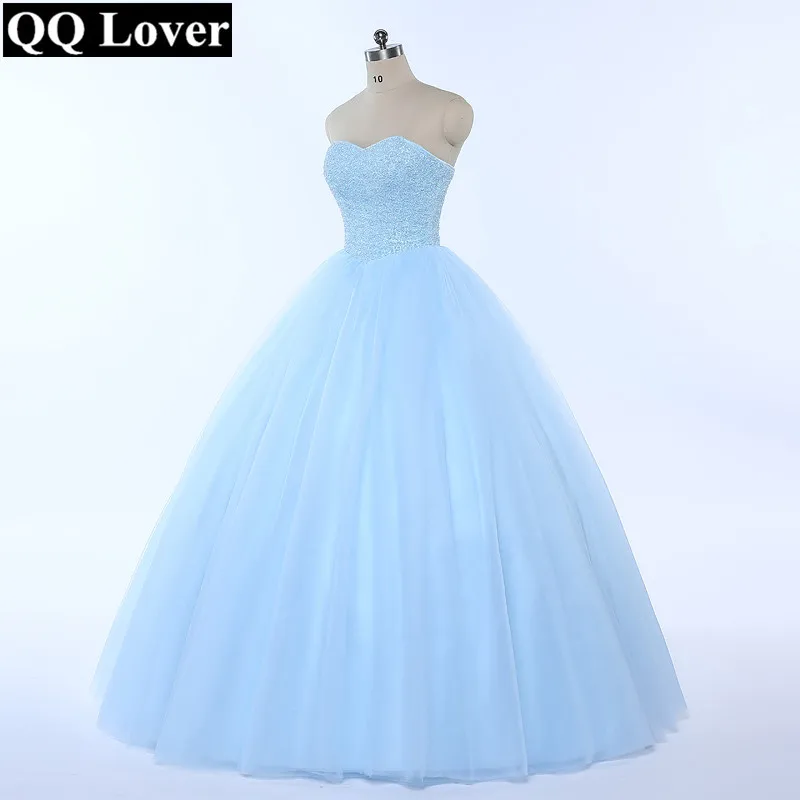 Новинка 2019 г. бальное платье QQ Lover с полной бисером свадебное украшенное