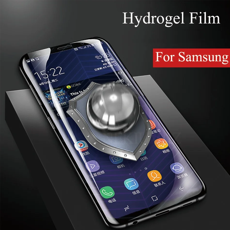 Мягкая пленка для samsung S10 плюс Экран протектор гидрогель для samsung Galaxy S9 плюс Примечание 9 8 Экран протектор для samsung S10