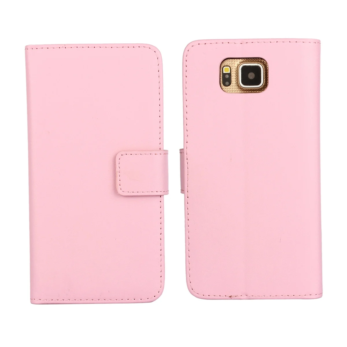 Розовый Кожаный чехол-кошелек Ccover для samsung Galaxy Alpha G8508s G850f G850s чехол Роскошный флип-чехол держатель для карт кобура для телефона GG - Цвет: Розовый