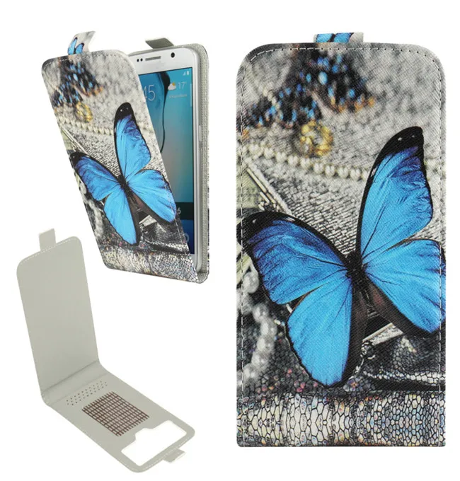 Yooyour Luxury high-grade printed butterfly universal flip leather phone case for Philips Xenium W6500 S307 S309 W732 4 INCH | Мобильные