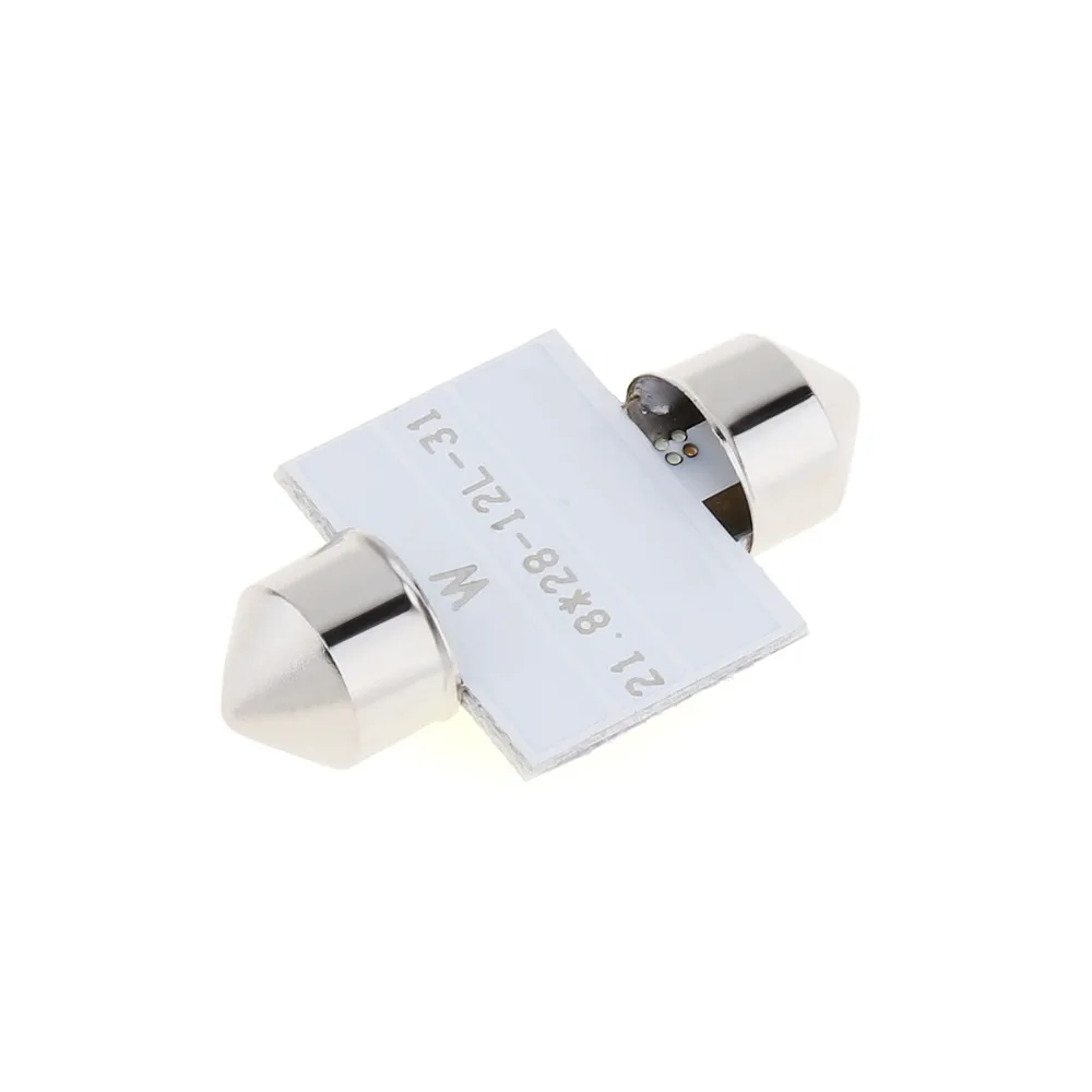 2 комплекта шт./компл. новый белый 31 мм 12 SMD В COB светодиодный купольный светильник