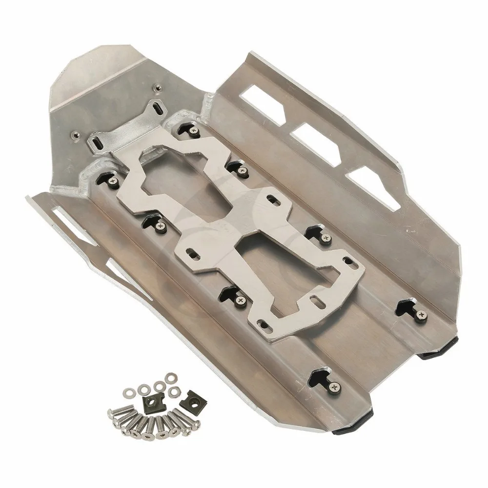 Короткая экспедиционная алюминиевая противоскользящая пластина для BMW R1200GS с