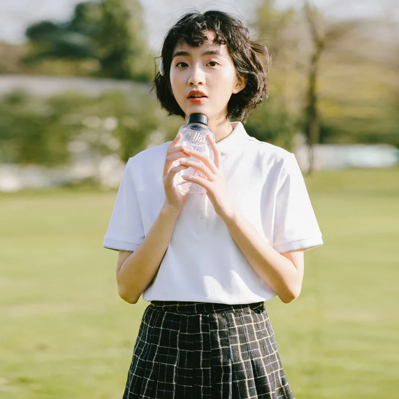 Новинка 2019 женские поло с коротким рукавом повседневные рубашки для женщин Poleras