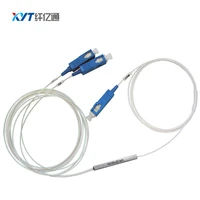 free shipping high quality singlemode scapc connector plc splitter with scfclcst connector optical splitter