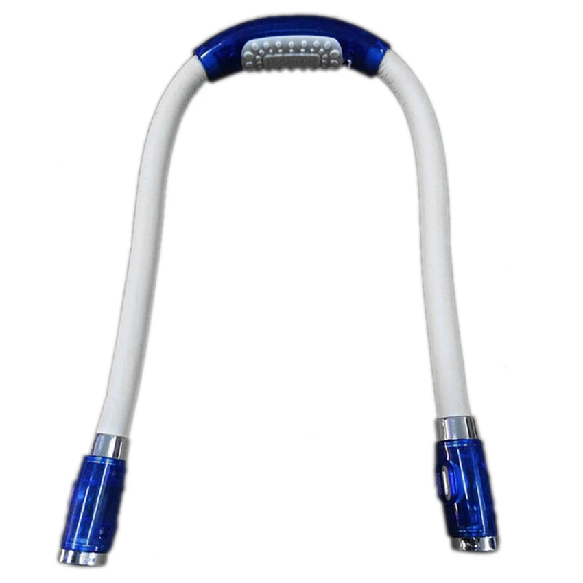 4 светодиода гибкие свободные руки светодиодный фонарь для шеи лампа чтения книг