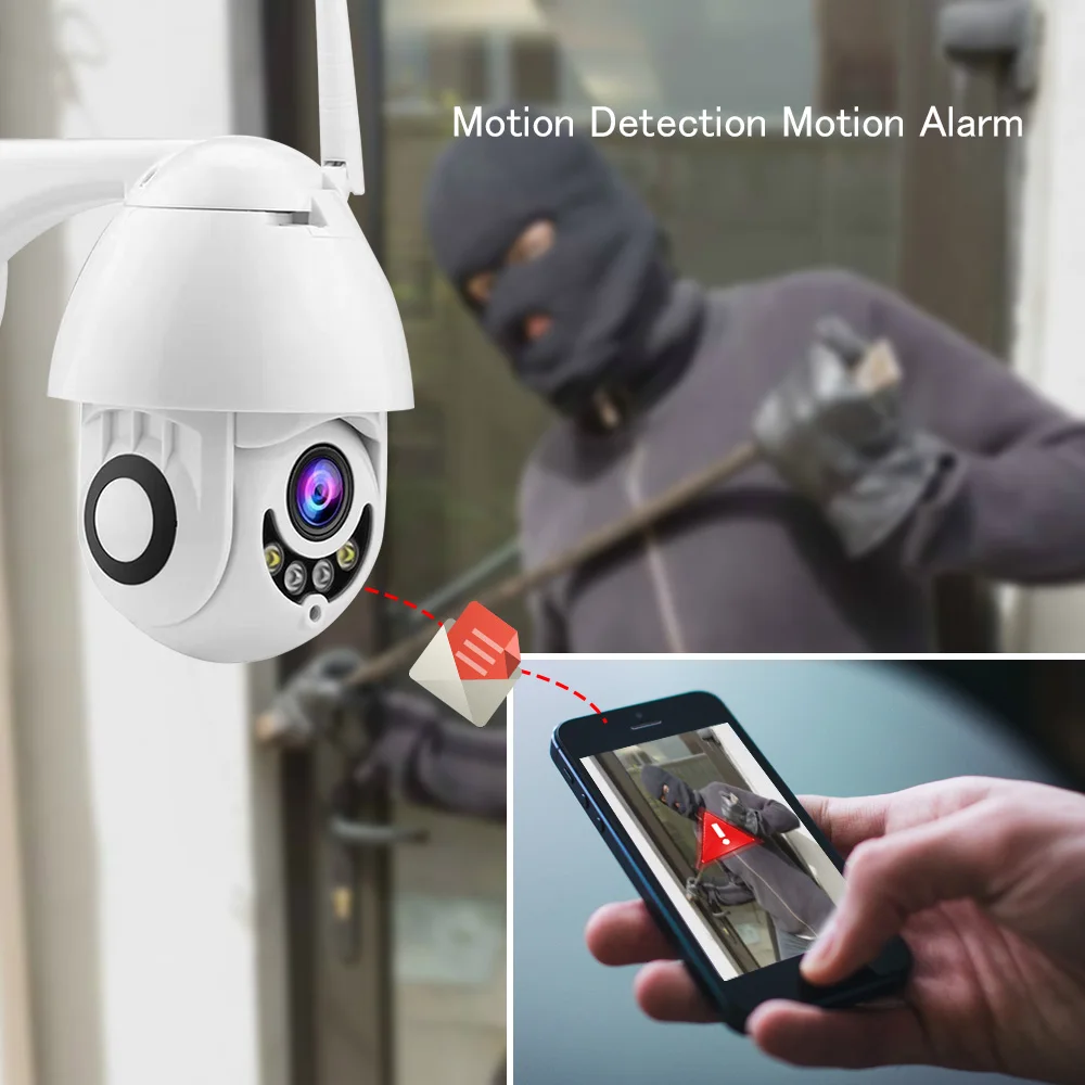 WIFI IP камера наружная CCTV 1080p Мини скоростная купольная домашняя Камера