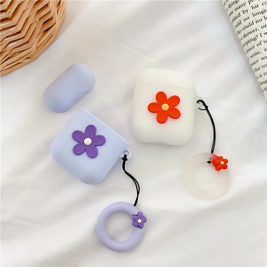Мультфильм силиконовый чехол наушники для airpod милый airpods силиконовые брелок tws