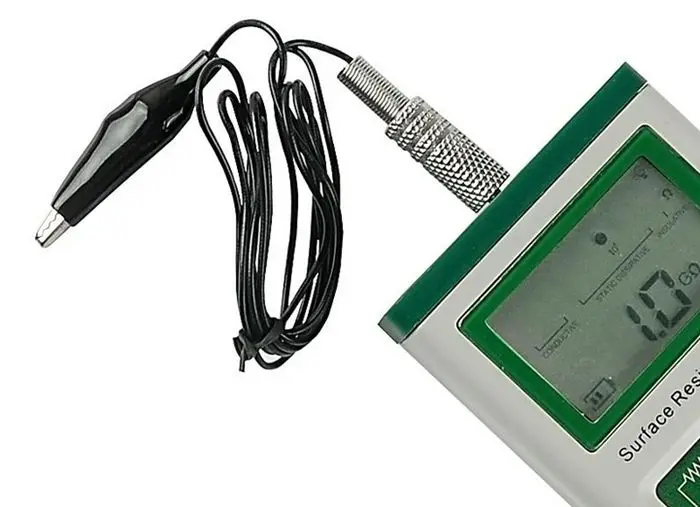 Цифровой тестер поверхностного сопротивления TECMAN TM385 ESD цифровой мультиметр