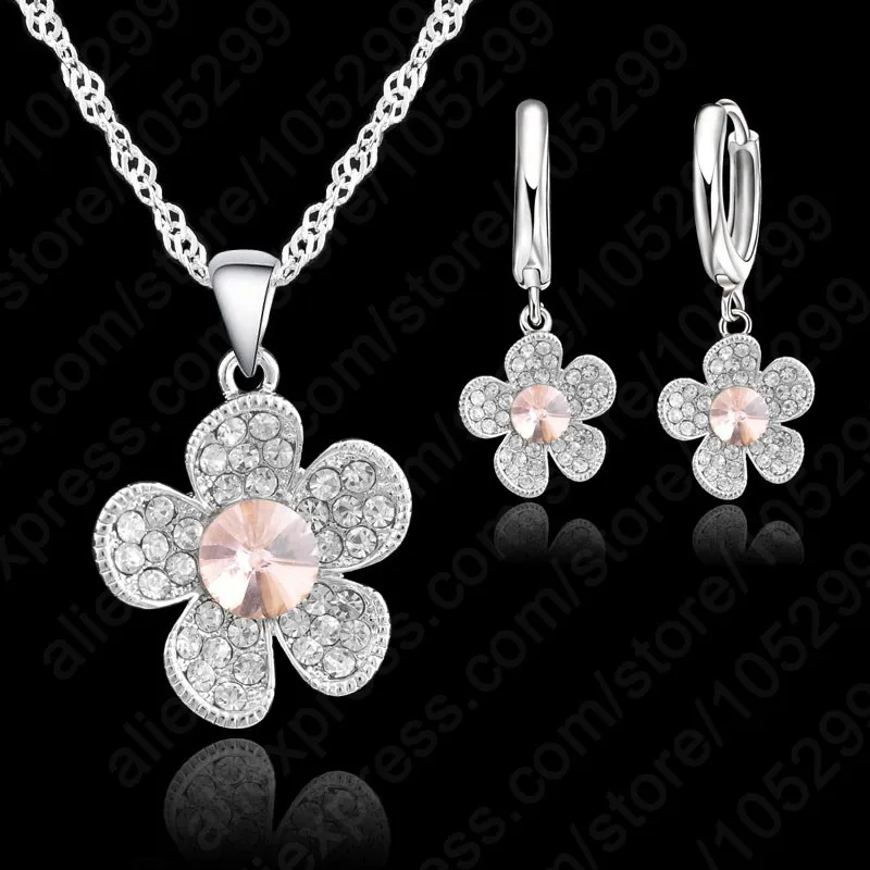 Женское Ожерелье и серьги из серебра 925 пробы с фианитами|jewelry headpiece|jewelry globejewelry gifts