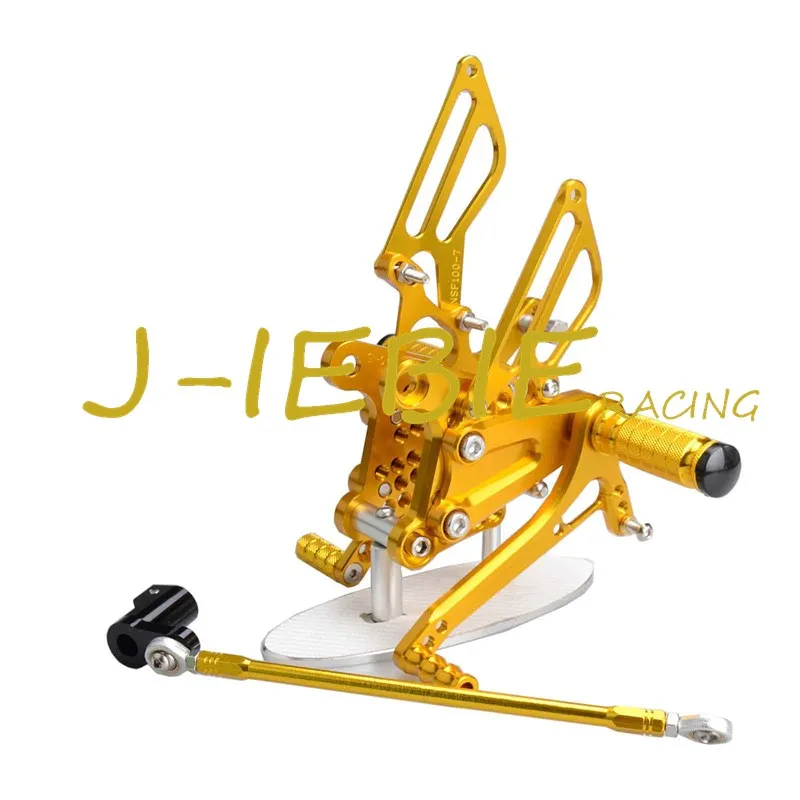 CNC Racing Rearset Регулируемые задние комплекты подножки подходят для Honda NSR50 NSF100 все