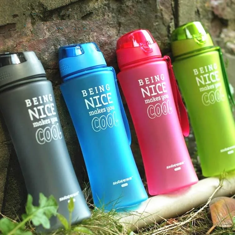 Новые горячие спортивные бутылки для воды 480 мл/650 мл здоровые пластиковые велосипедные бутылки для путешествий на открытом воздухе шейкер для бутылки с водой