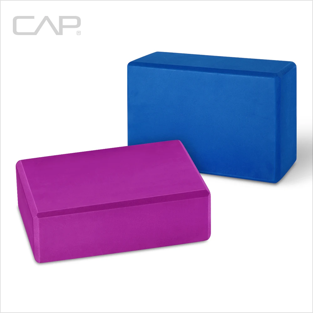 CAP Фитнес 9*6*3 дюйм(ов) EVA блоки для йоги Пилатес Спорт упражнений фитнеса