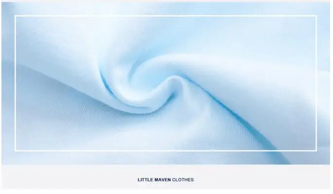 Little maven/Брендовая детская одежда летняя для маленьких девочек хлопковая Футболка