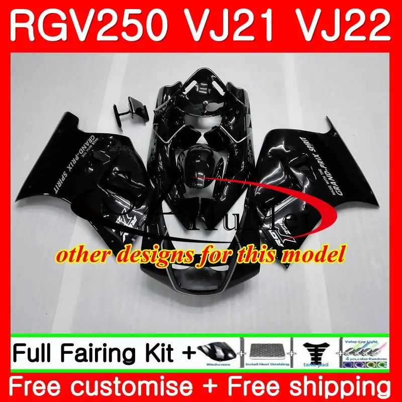 Боди для SUZUKI VJ21 RGV250 88 89 90 91 92 93 желтый красный 101SH.7 RGV 250 VJ22 1988 1989 1990 1991 1992 1993