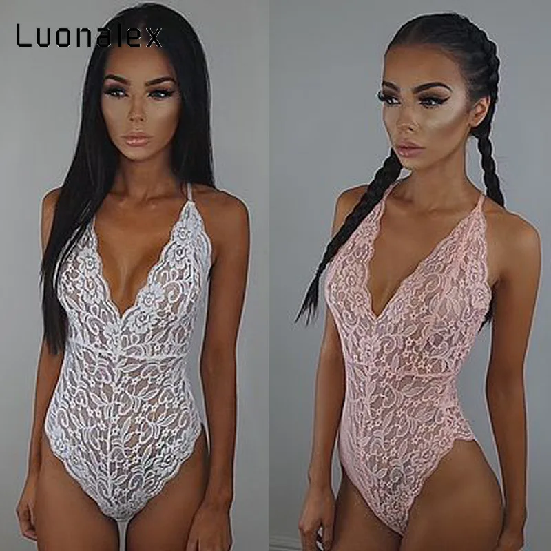 Luonalex горячее сексуальное нижнее белье с открытой спиной кружевное Babydoll открытая