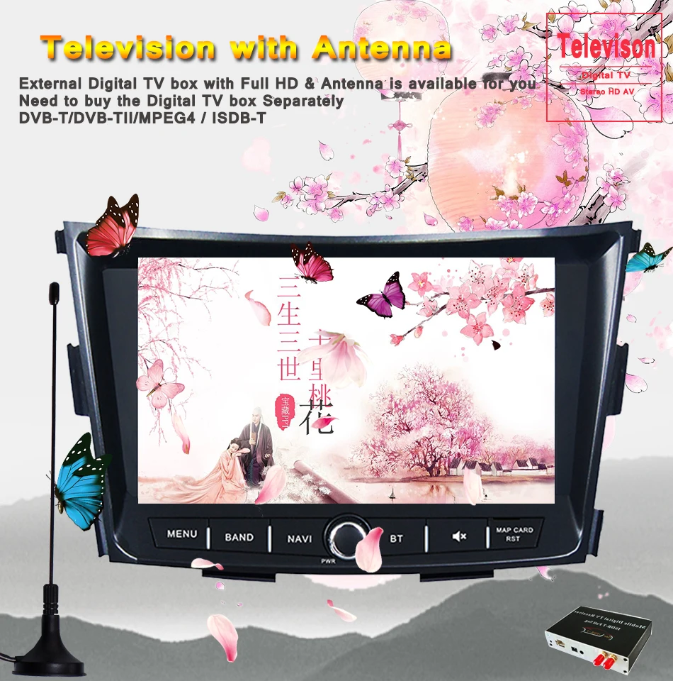 2 Din 4G ram Android 9,0 Восьмиядерный автомобильный без DVD gps навигатор для Ssangyong Tivoli/Rexton- автомобильный стерео Авто Аудио
