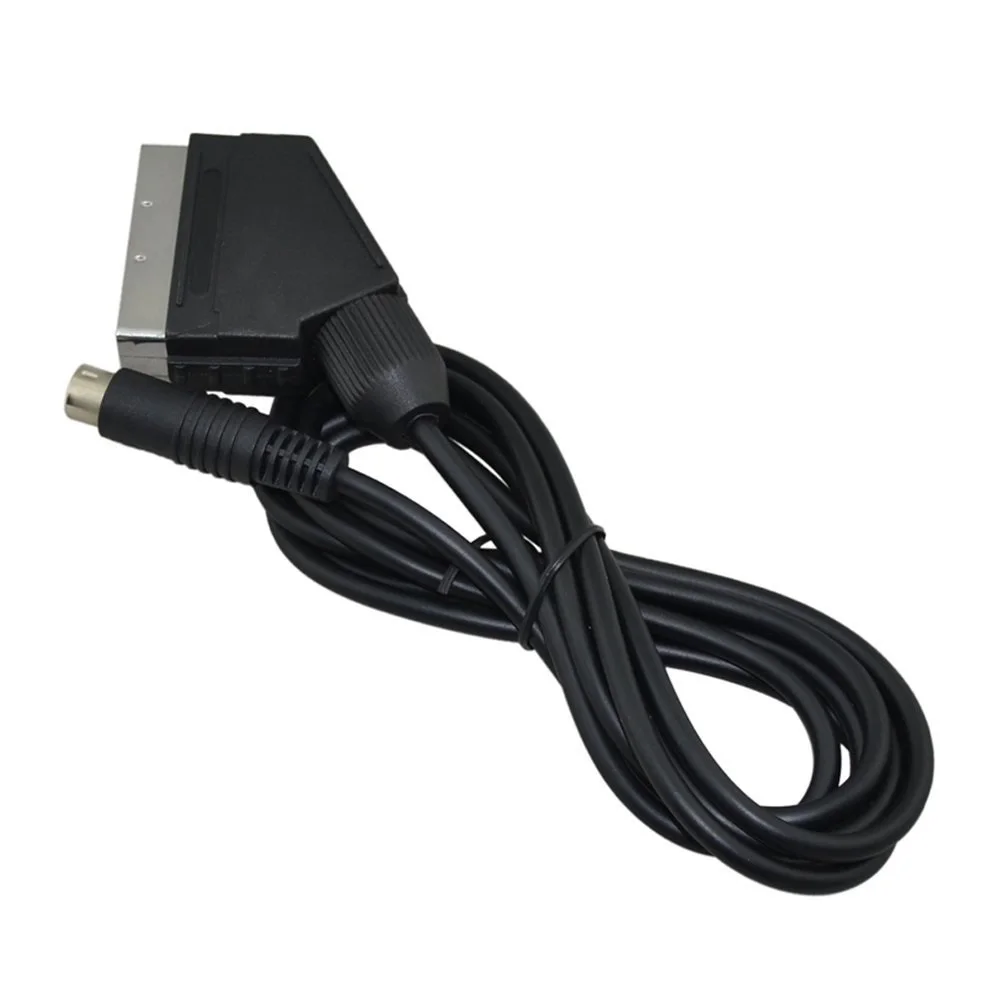Высокое качество для sega Saturn SS RGB настоящий SCART кабель ТВ Ведущий для NTSC консолей