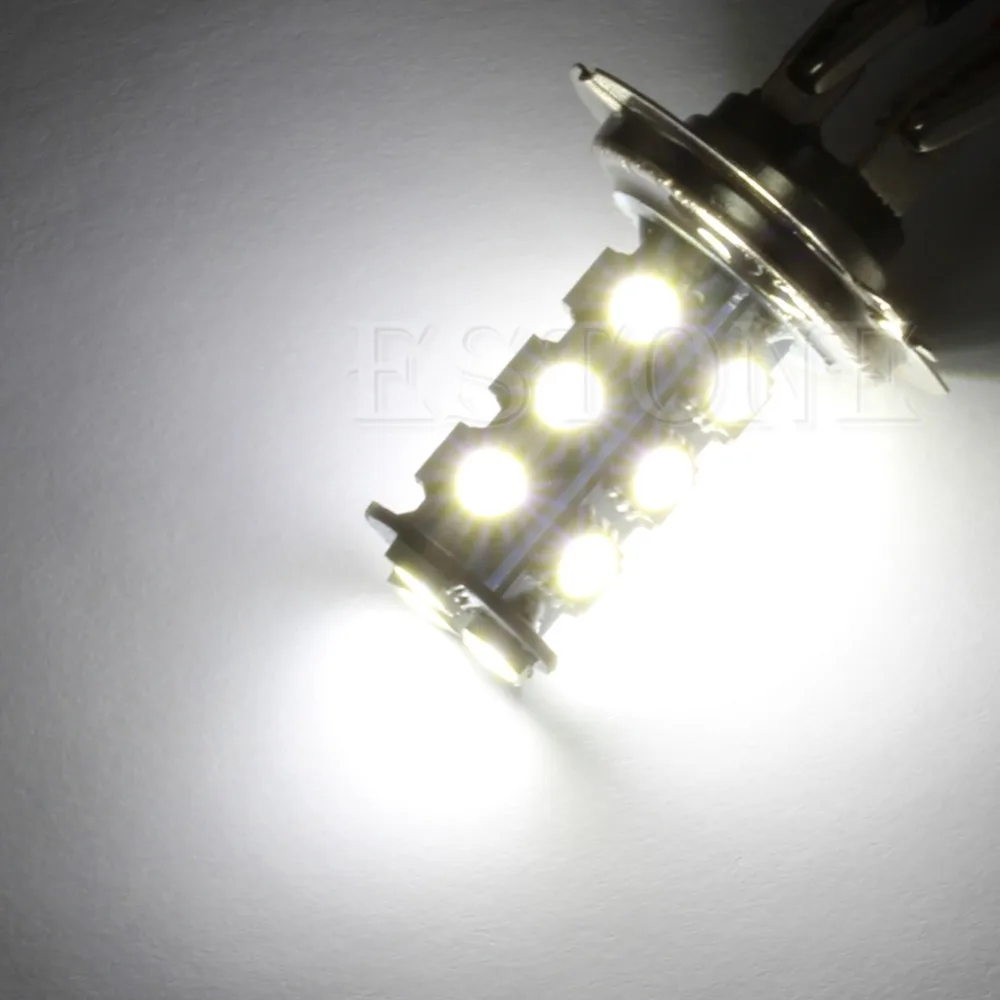 H7 5050 18-SMD светодиодный чистый белый автомобиль лампы противотуманного светильник