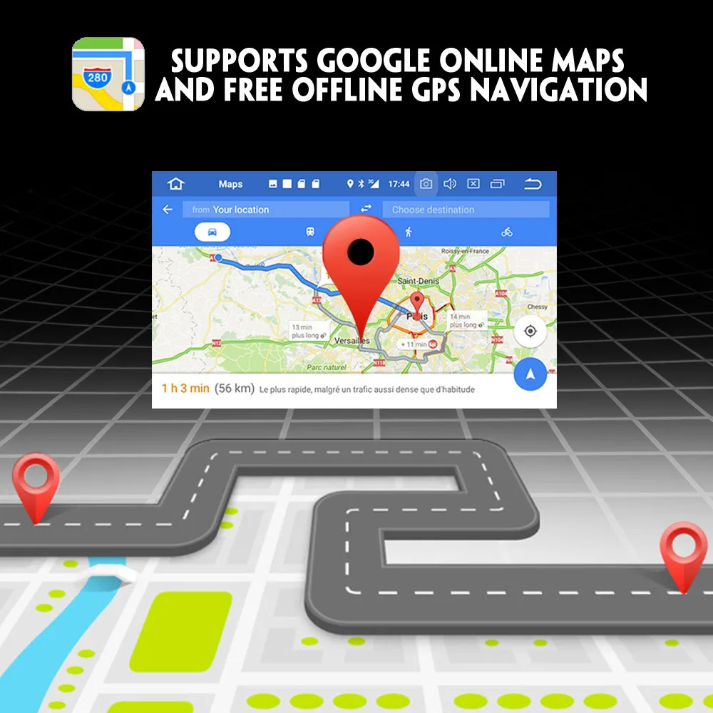 Автомобильная стереосистема DAB 3G + Android 8 0 GPS DVR OBD RDS BT DVD CD Wifi Автомобильный