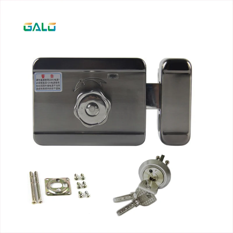 

Access Entry Security System New Electronic Door Lock for Home Wired Video Intercom Doorbell Security System DC12V