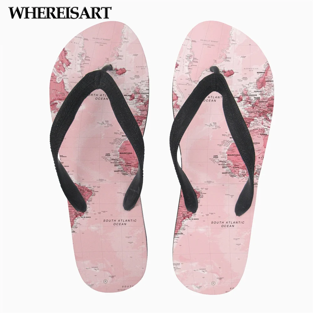 WHEREISART/женские Вьетнамки сезон лето 2019 модные женские шлепанцы в стиле ретро с