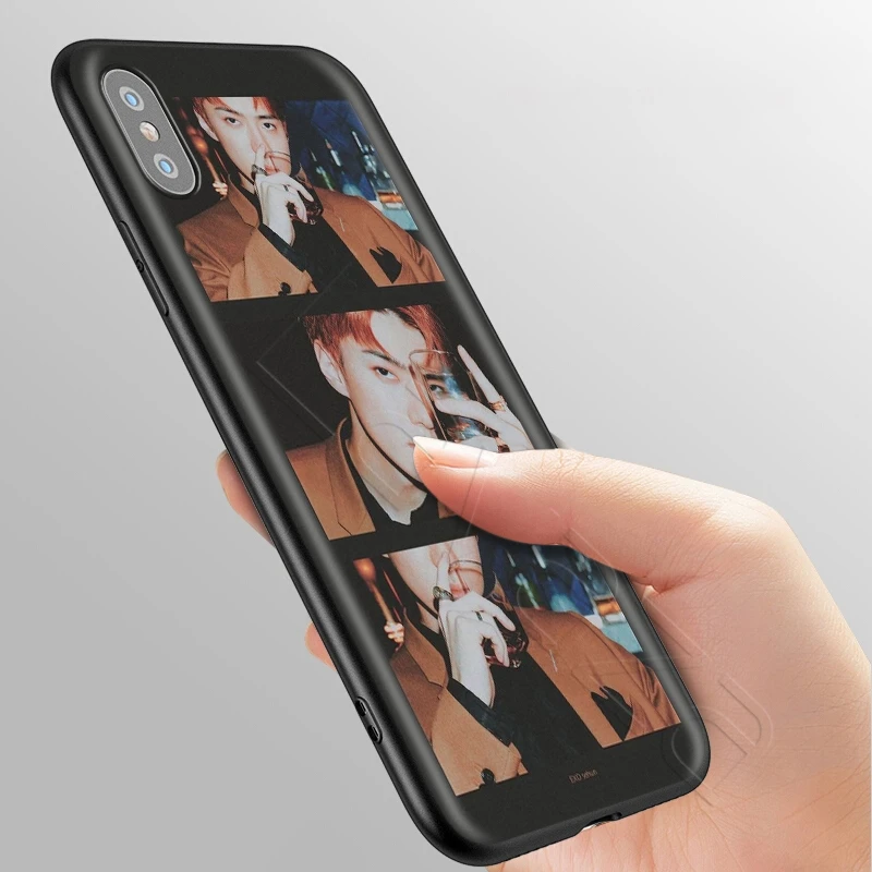 Чехол Lavaza EXO Baekhyun для iPhone 11 Pro XS Max XR X 8 7 6 6S Plus 5 5s se |