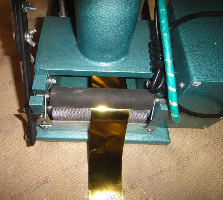 1 шт. ПВХ карты членов клуба бронзировальная машина по дереву для горячего