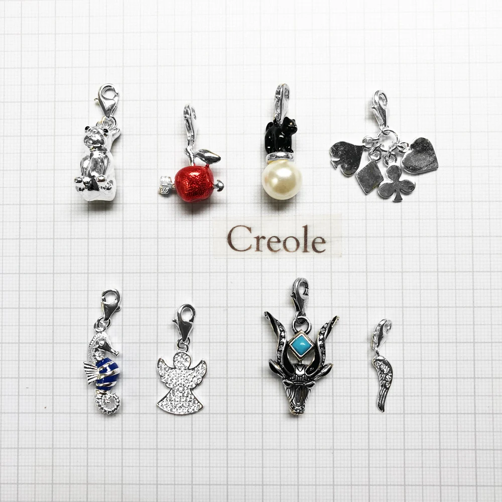 Antelope Seahorse Poker Wing Apple Bulldog Guardian Angel Очаровательная подвеска котенок 2019 модные летние
