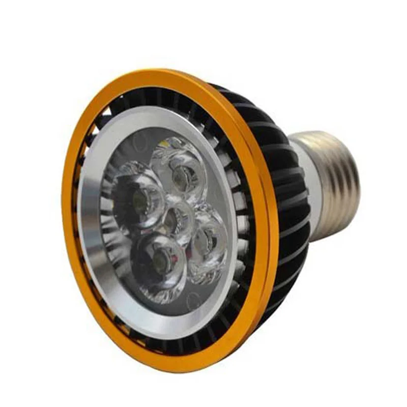 Светодиодная лампа высокой мощности 30 шт./лот с регулируемой яркостью E27/GU10 PAR20 9