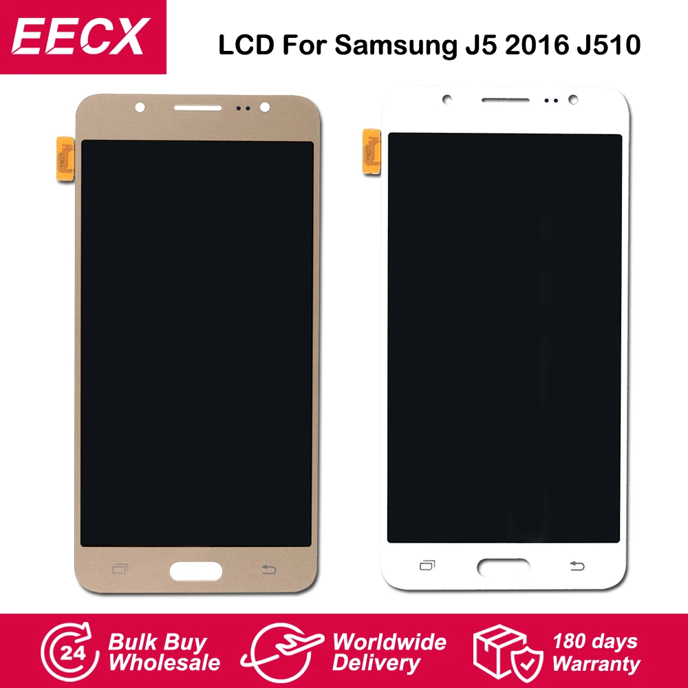 ЖК дисплей 2016 дюйма для Samsung Galaxy J5 SM J510F J510FN J510M J510Y J510G J510 с сенсорным экраном и