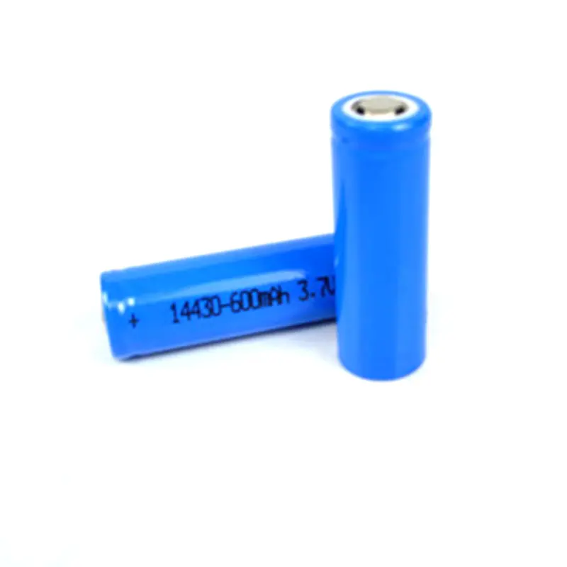 4 шт/партия 14430 600 mAh 3 7 V литий ионная аккумуляторная батарея Высокая емкость для
