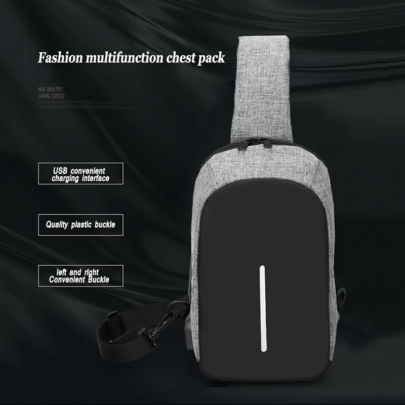 Для мужчин сумка через плечо женская грудь маленькая сумки USB любителей