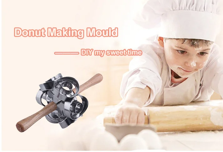 Креативные DIY формы для пончиков, инструменты для украшения торта, десерты, хлебопечки, принадлежности для выпечки, кухонный инструмент