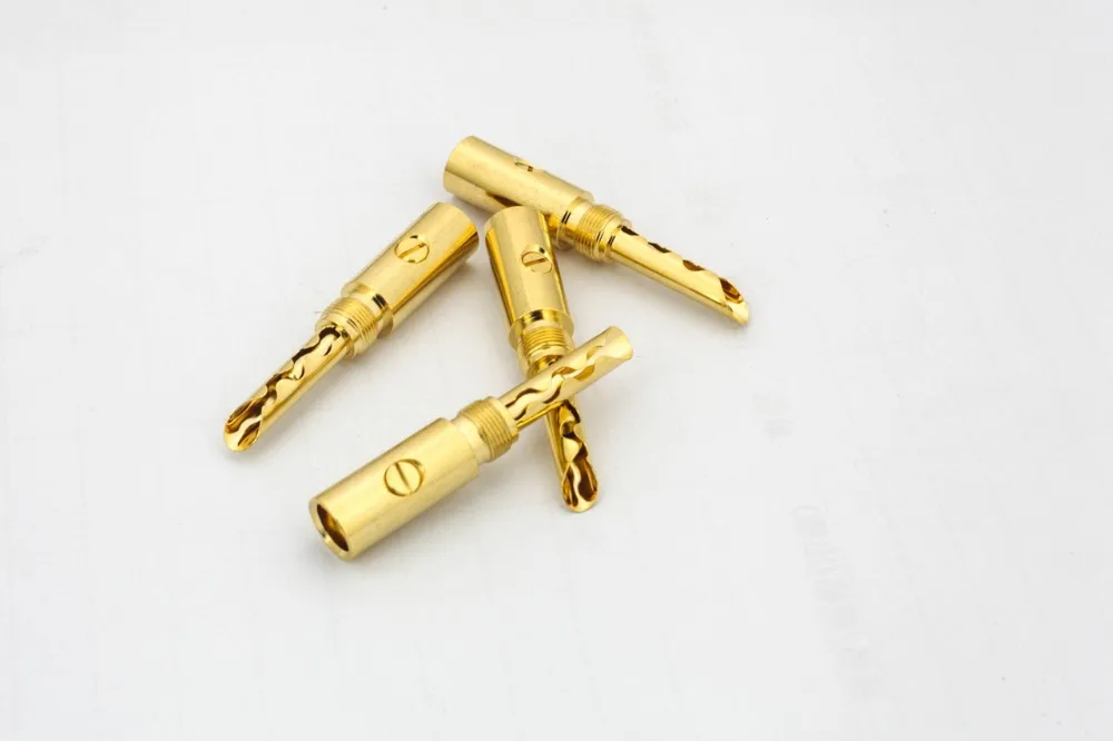 HiFi MPS Shark 0 6 колонка банановые штекеры разъем аудиоразъема из чистой меди 24K