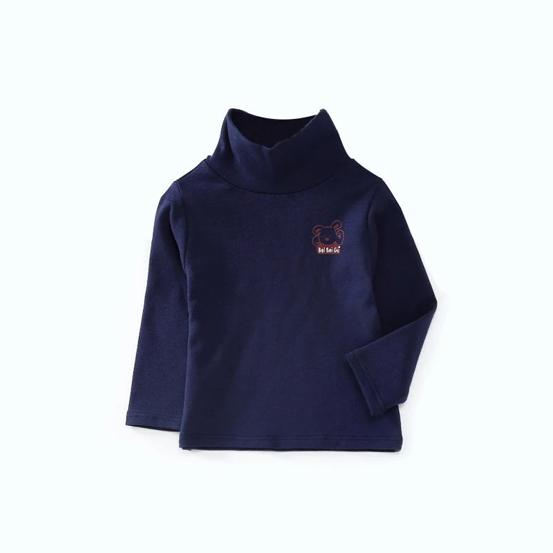 Детская Вельветовая плотная рубашка с длинными рукавами Повседневная футболка