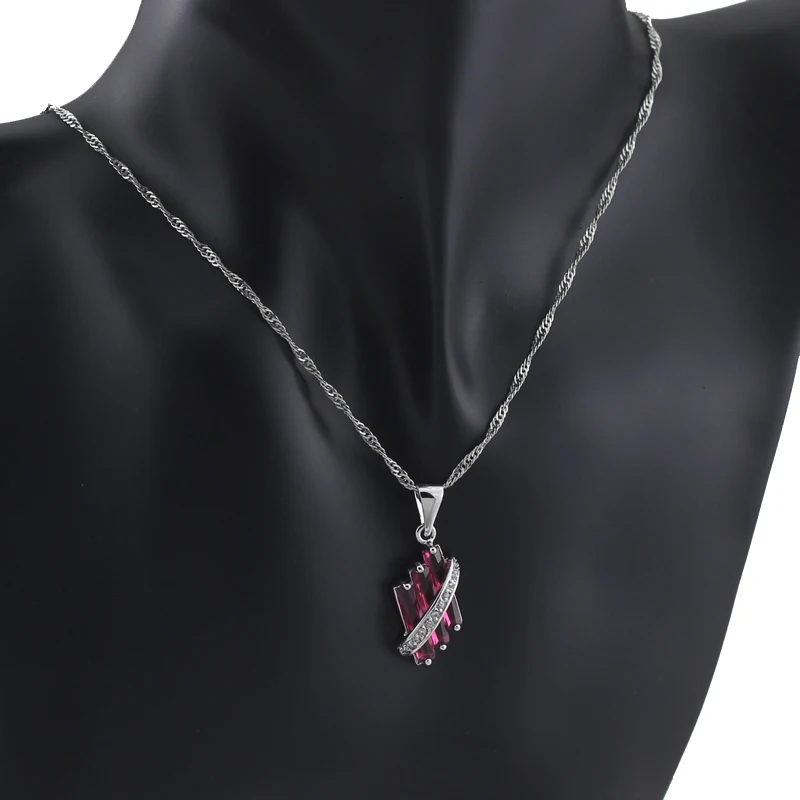 HAIMIS Бесплатная подарочная коробка Горячая Распродажа Kunzite Женские Ювелирные