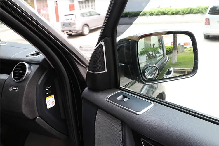 2 шт. для Land Rover Discovery 4 LR4 2009 2016 автомобильный Стайлинг ABS хромированный аудио