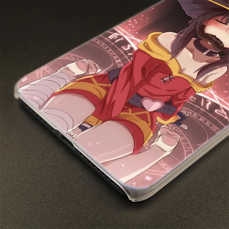 Модный прозрачный чехол MLLSE с аниме Konosuba Megumin для Xiaomi Play Rdemi S2 3S 4A 5A 5Plus 6A Pro Note 6 5A 4X4 7