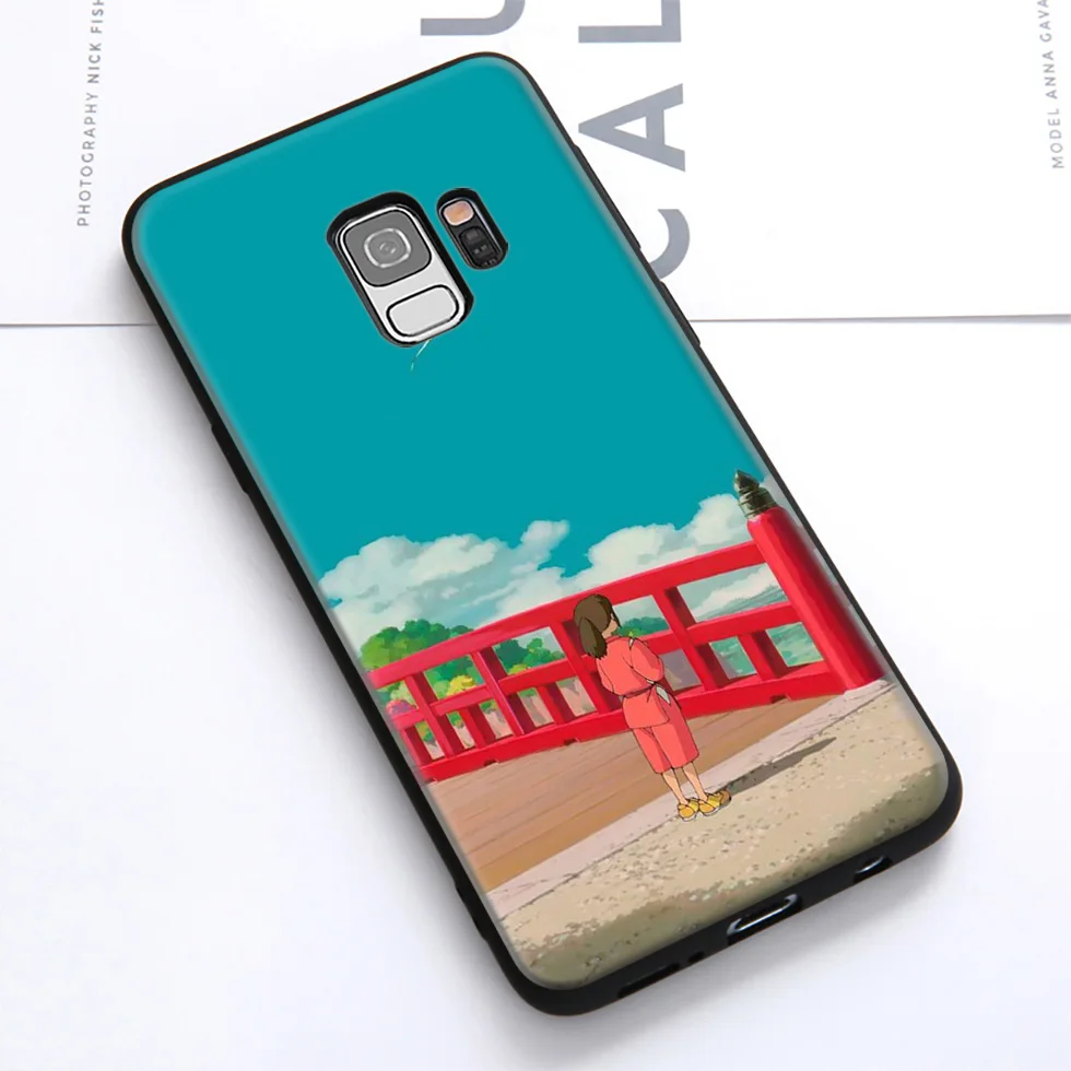 WEBBEDEPP Spirited Away Anime Soft Case for Samsung Galaxy S10 S10e S9 S8 Plus S7 S6 Edge &amp J6 2018 Note 10 9 8 |